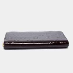 Louis Vuitton Amarante Monogram Vernis Zippy Wallet  