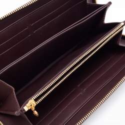 Louis Vuitton Amarante Monogram Vernis Zippy Wallet  