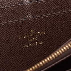 مملوكة مسبقًا محفظة غوتشي زيبي مونوغرام إيديل بني