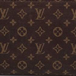 مملوكة مسبقًا محفظة غوتشي زيبي مونوغرام إيديل بني