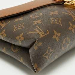 Pre Owned Louis Vuitton Bronze Monogram Canvas Pallas Chain Bag