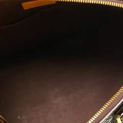 Pre Owned Louis Vuitton Amarante Monogram Vernis Alma PM Bag