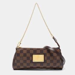 Louis Vuitton Damier Ebene Canvas Eva Sophie Clutch Bag Louis