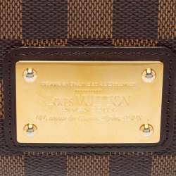 Pre Owned حقيبة كلتش لوي فيتون إيفا كانفاس دامييه إيبين