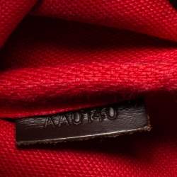 Pre Owned حقيبة كلتش لوي فيتون إيفا كانفاس دامييه إيبين