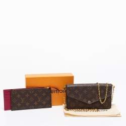 مملوكة مسبقًا Louis Vuitton Monogram Canvas Felicie Pochette Bag
