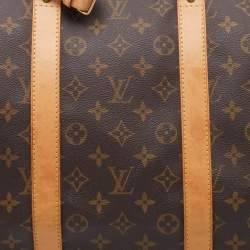 مملوكة مسبقًا حقيبة لوي فيتون كيبال باندولير 55 كانفاس مونوغرامي