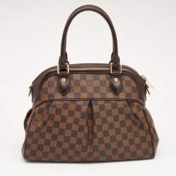 Pre Owned Louis Vuitton Damier Ebene Canvas Trevi PM Bag