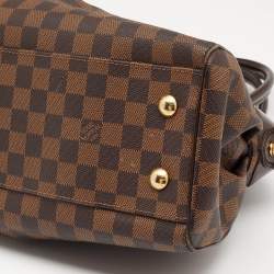 Pre Owned Louis Vuitton Damier Ebene Canvas Trevi PM Bag