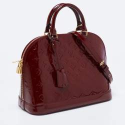 مملوكة مسبقًا Louis Vuitton Pomme D’amour Monogram Vernis Alma PM Bag