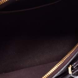 Pre Owned Louis Vuitton Amarante Monogram Vernis Alma BB Bag