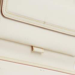 Louis Vuitton White Suhali Leather Porte Tresor International Wallet