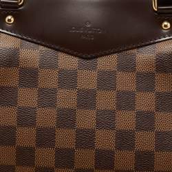 Pre Owned حقيبة لوى فيتون ويستمانستر كانفاس داميه إيبين متوسطة
