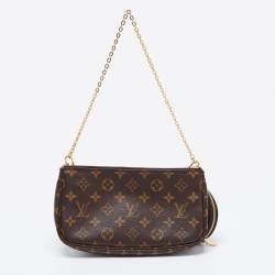 Pre Owned حقيبة إكسسوارات لوي فيتون مالتي كانفاس مونوغرامي بالرين روز