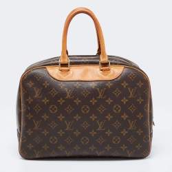 Pre Owned Louis Vuitton Monogram Canvas Deauville Bag