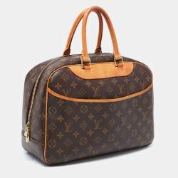 Pre Owned Louis Vuitton Monogram Canvas Deauville Bag