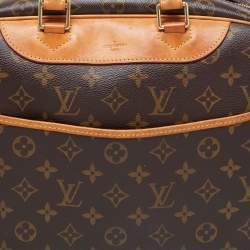 Pre Owned Louis Vuitton Monogram Canvas Deauville Bag