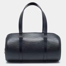 Louis Vuitton Black Epi Leather Papillon 30 Bag Louis Vuitton