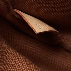 Pre Owned حقيبة إكسسوار لوي فيتون مالتي بوشيت كانف�اس مونوغرامي 