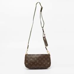 Pre Owned حقيبة إكسسوار لوي فيتون مالتي بوشيت كانفاس مونوغرامي 