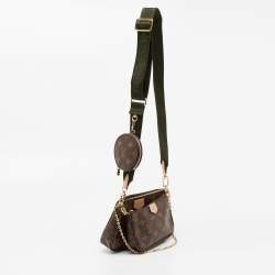 Pre Owned حقيبة إكسسوار لوي فيتون مالتي بوشيت كانفاس مونوغرامي 