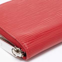 مملوكة مسبقًا Louis Vuitton Carmine Epi Leather Zippy Compact NM Wallet