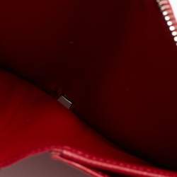 مملوكة مسبقًا Louis Vuitton Carmine Epi Leather Zippy Compact NM Wallet
