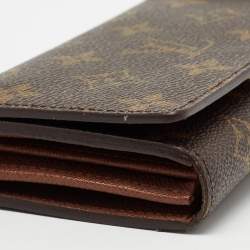 مملوكة مسبقًا محفظة لوي فيتون بورت موناي تريسور كانفاس مونوغرامي