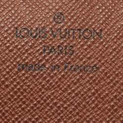 مملوكة مسبقًا محفظة لوي فيتون بورت موناي تريسور كانفاس مونوغرامي