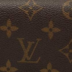 مملوكة مسبقًا محفظة لوي فيتون بورت موناي تريسور كانفاس مونوغرامي