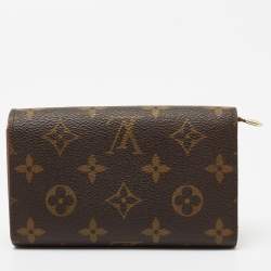 مملوكة مسبقًا محفظة لوي فيتون بورت موناي تريسور كانفاس مونوغرامي