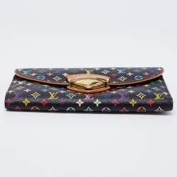 مملوكة مسبقًا محفظة لوي فيتون اوجيني كانفاس مونوغرامي أسود