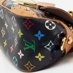 Pre Owned حقيبة لوي فيتون ماريلين كانفاس مونوغرامية متعددة  الألوان سوداء