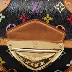 Pre Owned حقيبة لوي فيتون ماريلين كانفاس مونوغرامية متعددة  الألوان سوداء