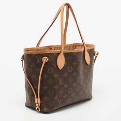Pre Owned Louis Vuitton Monogram Canvas and Leather Neverfull PM Bag