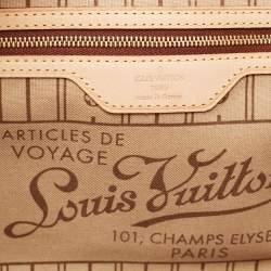 Pre Owned Louis Vuitton Monogram Canvas and Leather Neverfull PM Bag