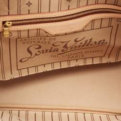 Pre Owned Louis Vuitton Monogram Canvas and Leather Neverfull PM Bag