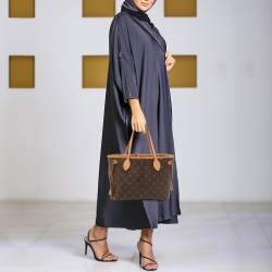 Pre Owned Louis Vuitton Monogram Canvas and Leather Neverfull PM Bag