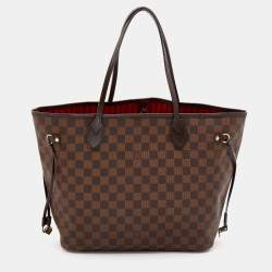 Louis Vuitton Damier Ebene Canvas Neverfull MM Bag