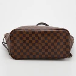 Louis Vuitton Damier Ebene Canvas Neverfull MM Bag
