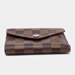 Louis Vuitton Rose Ballerine Monogram Canvas Victorine Wallet 