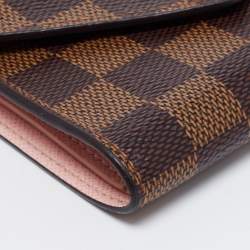 Louis Vuitton Rose Ballerine Monogram Canvas Victorine Wallet 