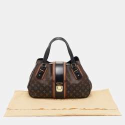 Pre Owned Louis Vuitton Noir Monogram Canvas Limited Edition Mirage Griet Bag