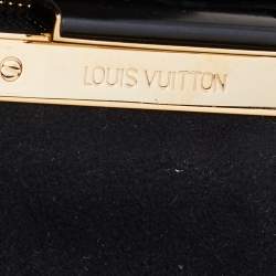 Pre Owned Louis Vuitton Noir Monogram Canvas Limited Edition Mirage Griet Bag