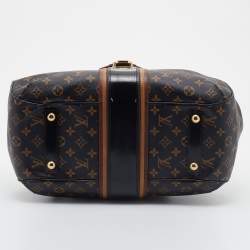 Pre Owned Louis Vuitton Noir Monogram Canvas Limited Edition Mirage Griet Bag