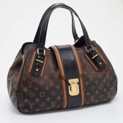 Pre Owned Louis Vuitton Noir Monogram Canvas Limited Edition Mirage Griet Bag