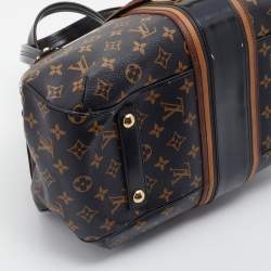 Pre Owned Louis Vuitton Noir Monogram Canvas Limited Edition Mirage Griet Bag