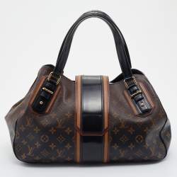 Pre Owned Louis Vuitton Noir Monogram Canvas Limited Edition Mirage Griet Bag