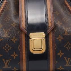 Pre Owned Louis Vuitton Noir Monogram Canvas Limited Edition Mirage Griet Bag