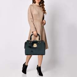 Pre Owned حقيبة لوي فيتون ميلروز أفينيو مونوغرامي أزرق مخضر